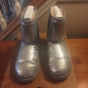 UGG classic sparkle boots
